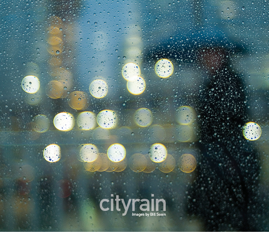 City Rain, Images by Bill Sosin